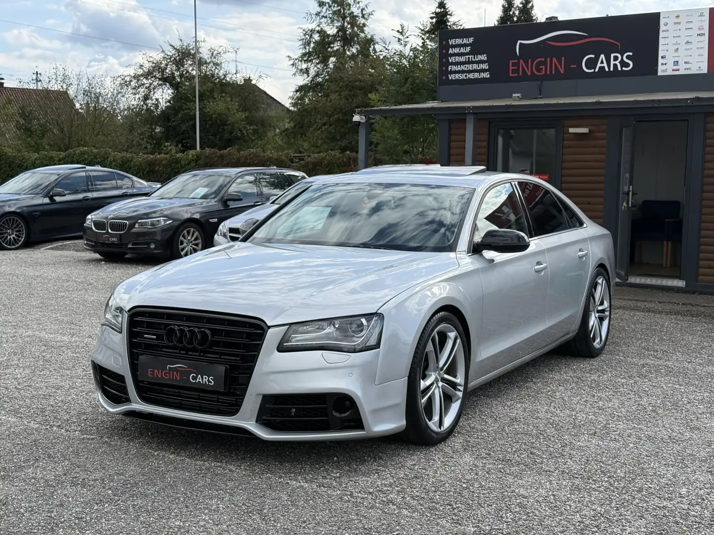 Audi A8 3,0 TDI quattro Tiptronic Silber - 1