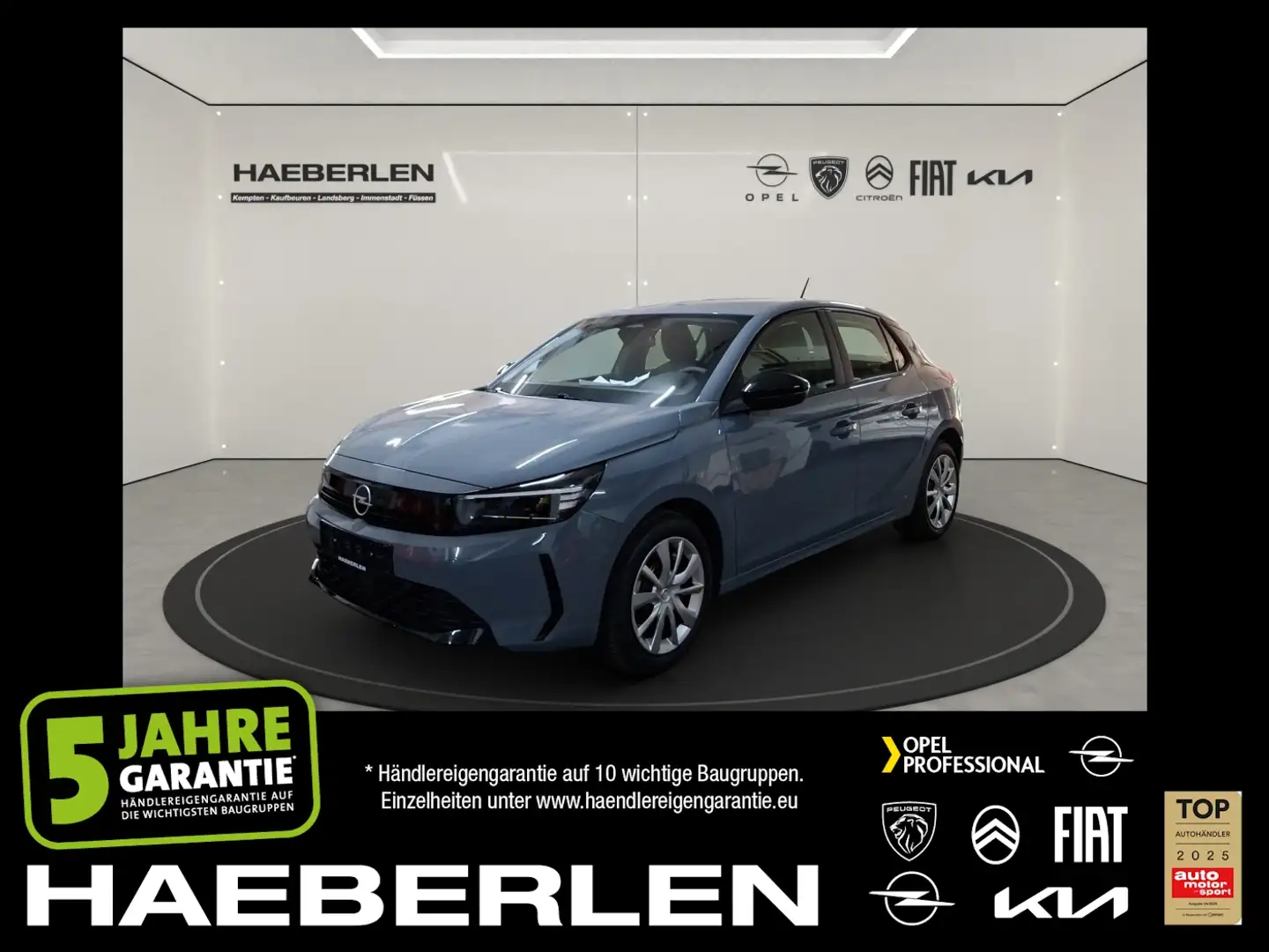 Opel Corsa F Edition LED+SHZ+Fernlichtass+LenkradHZ Schwarz - 1