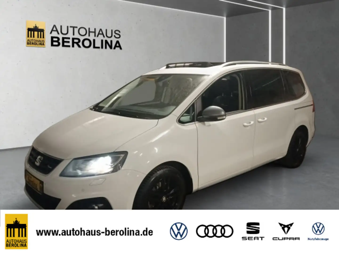 SEAT Alhambra 2.0 TSI FR-Line DSG *7-Sitzer*StdHz* Bianco - 1