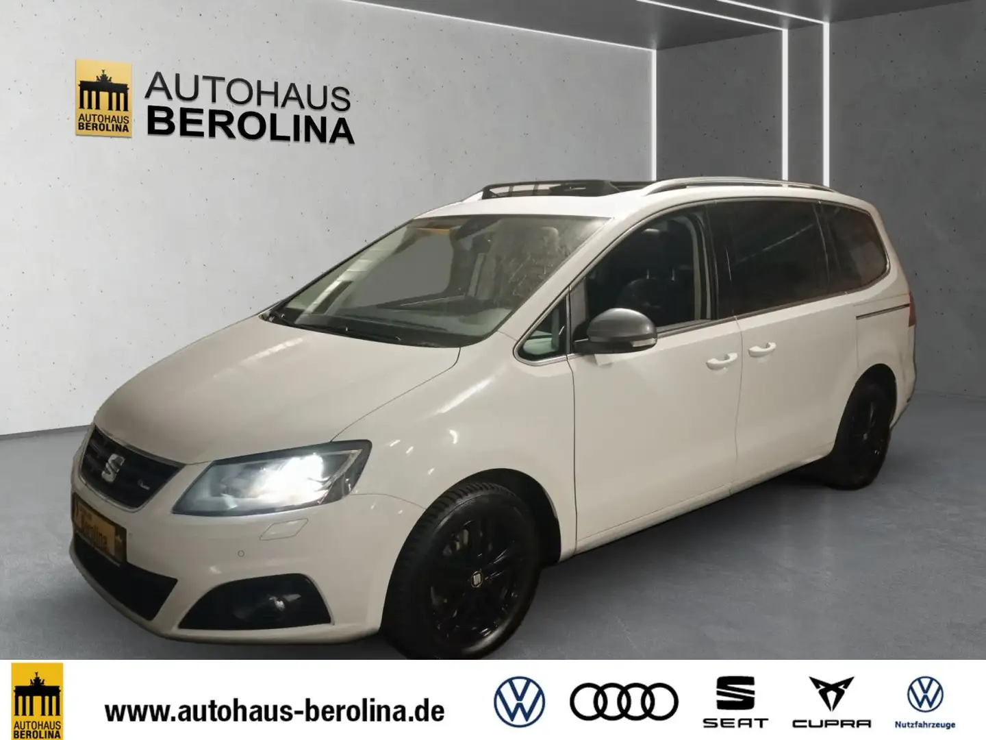 SEAT Alhambra 2.0 TSI FR-Line DSG *7-Sitzer*StdHz* Bianco - 2