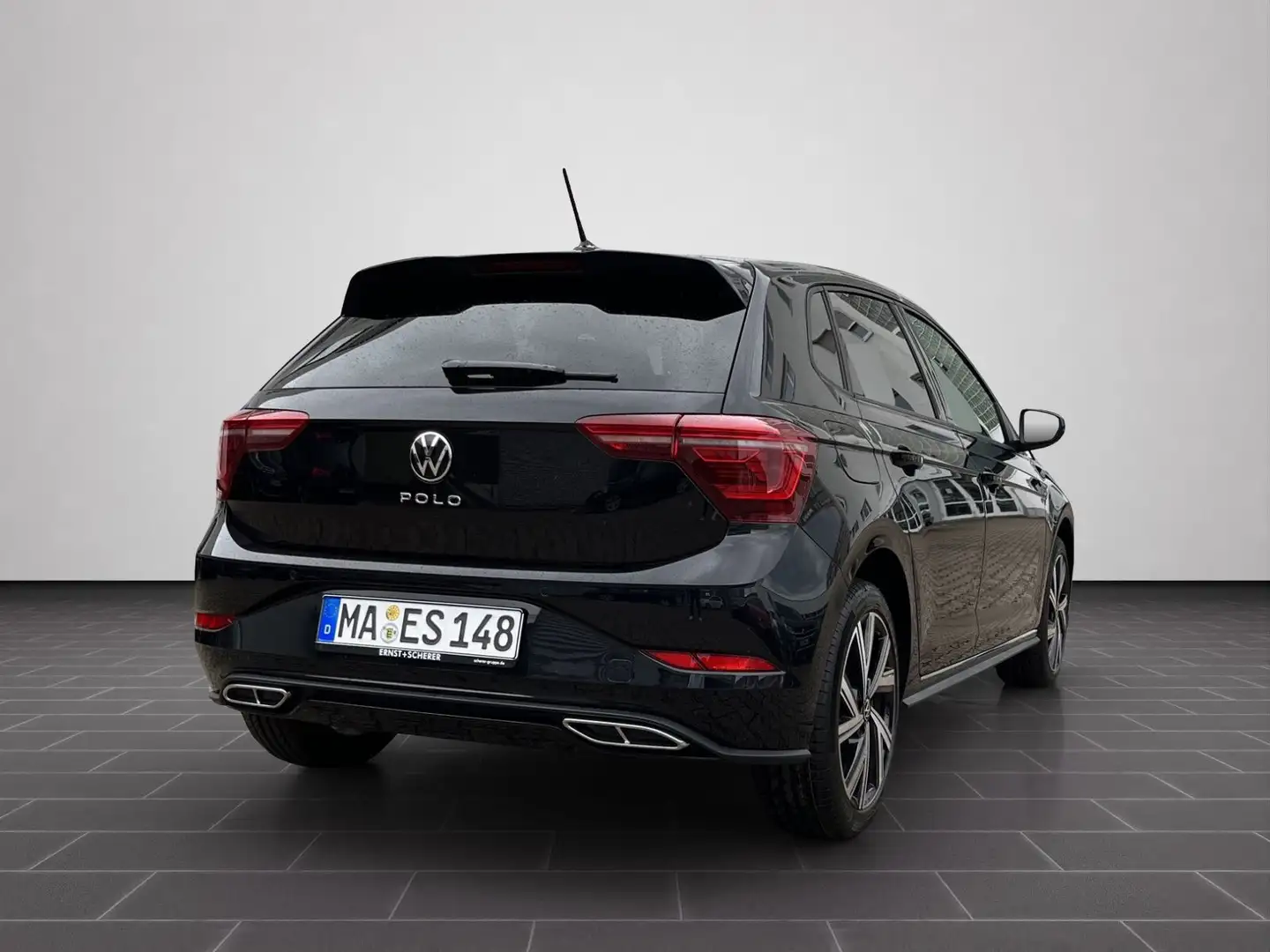 Volkswagen Polo R-Line 1,0 l TSI OPF 81 kW (110 PS) 7-Gang- Schwarz - 2