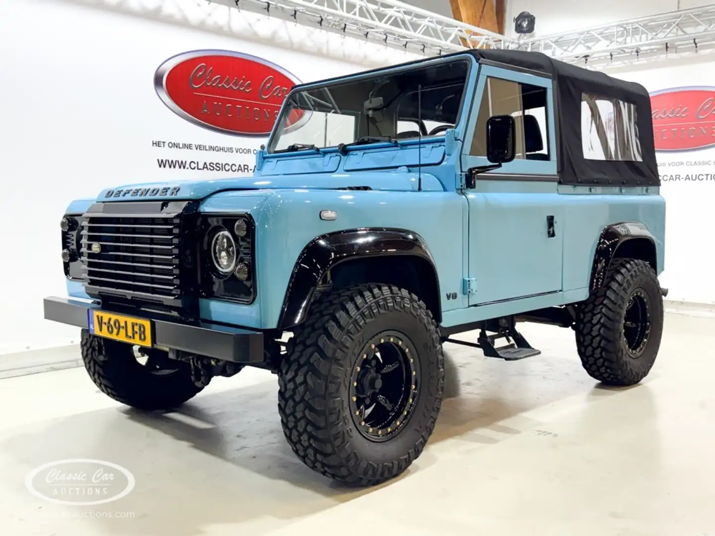 Land Rover Defender 90 - ONLINE AUCTION Bleu - 1