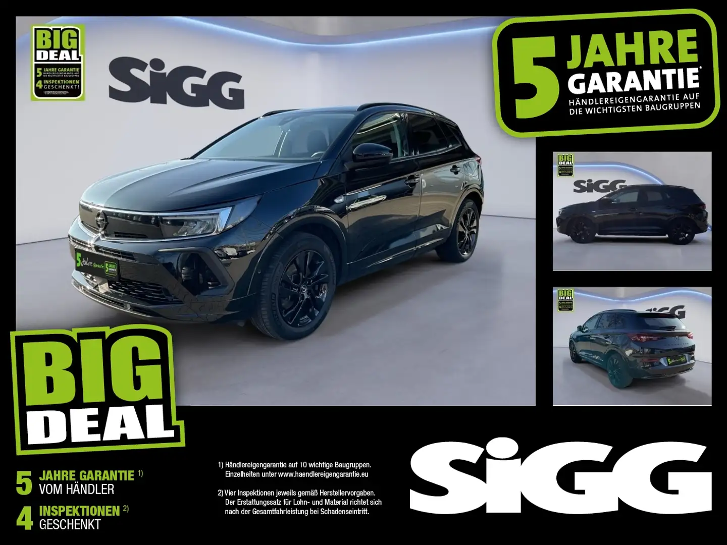 Opel Grandland Plug-In Hybrid  Inkl Gratis Wallbox Noir - 1