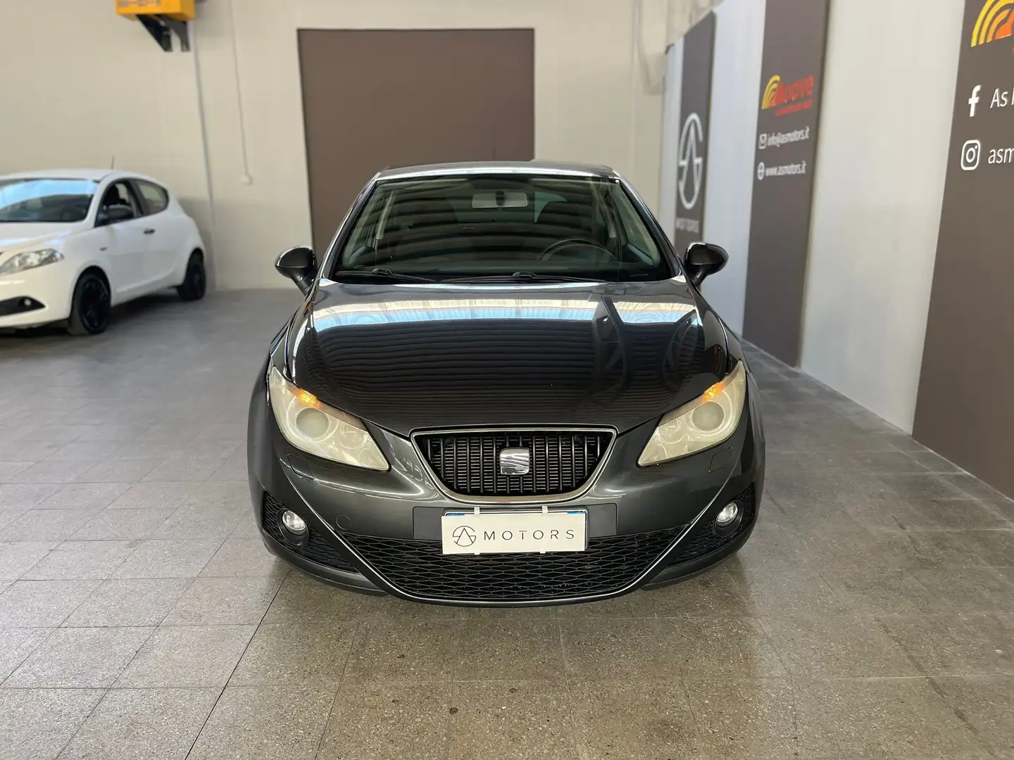 SEAT Ibiza Ibiza IV 2008 Berlina SC 1.6 tdi cr Sport 105cv Grigio - 1
