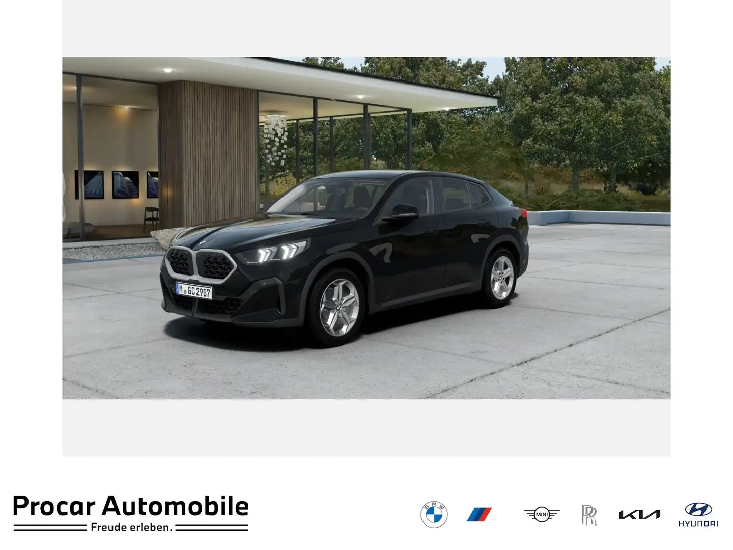 BMW X2 sDrive20d NAVI LED PDC  DAB KLIMA Schwarz - 1