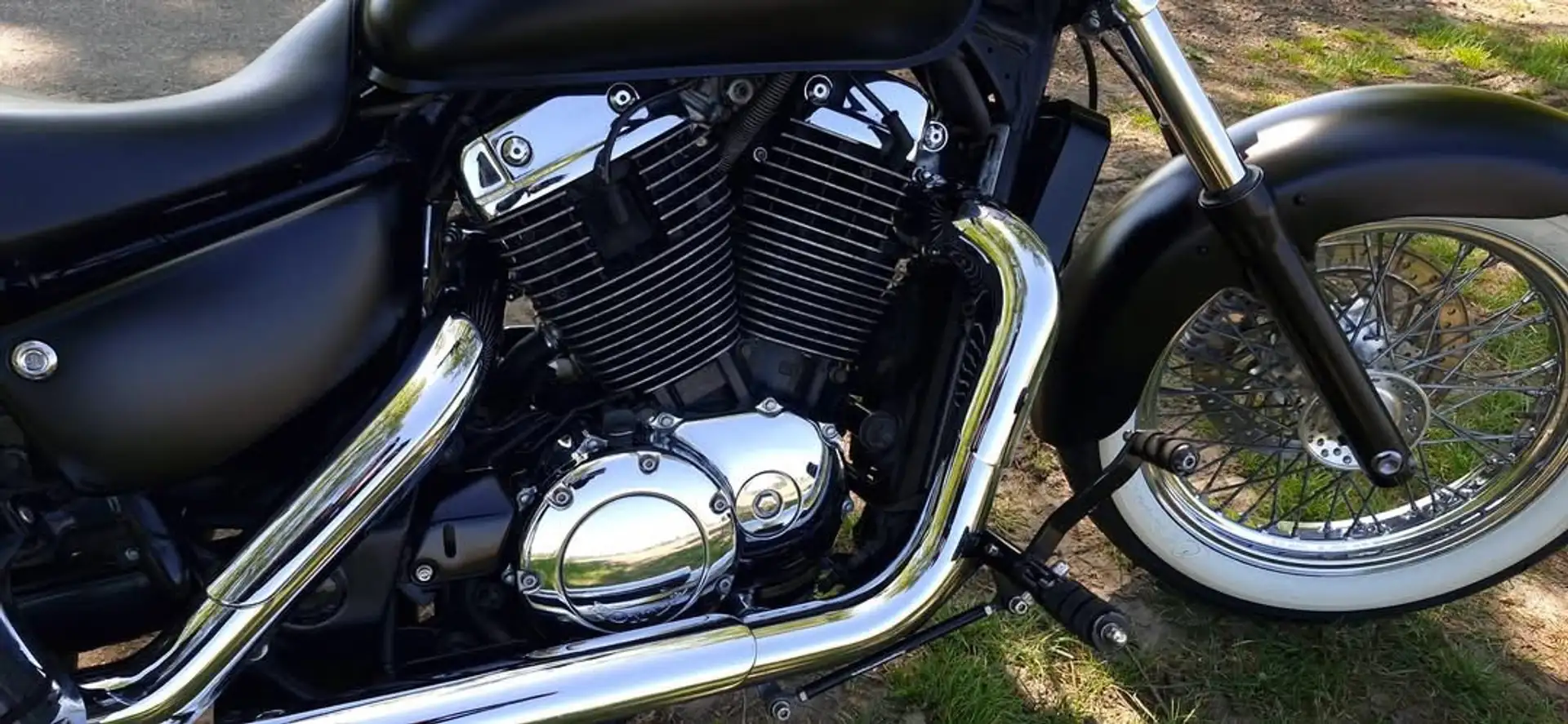 Honda VT 1100 Ace Zwart - 2