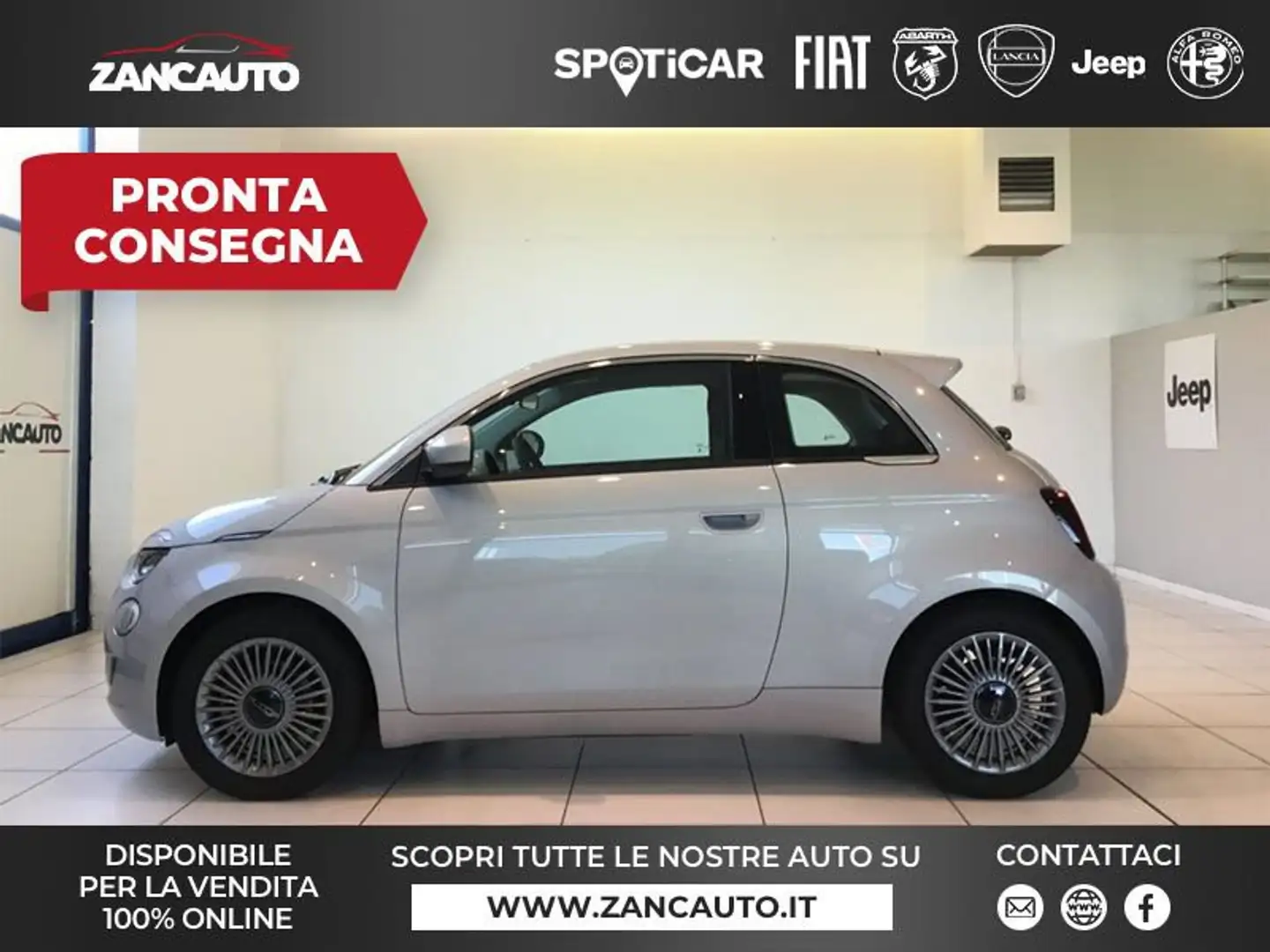 Fiat 500e S3 NUOVA 500 320 Berlina / ELETTRICA / KM0 Blu/Azzurro - 1