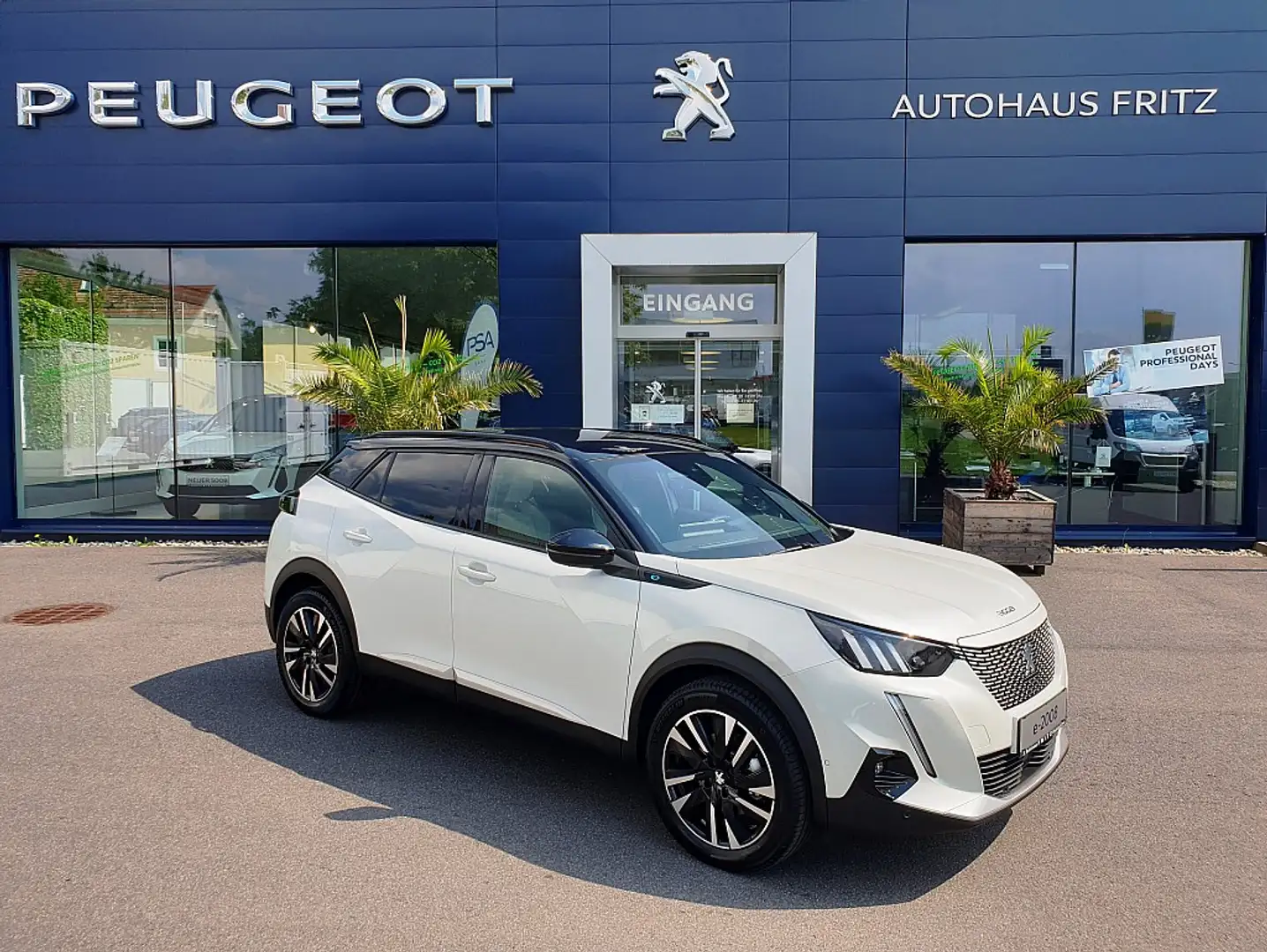 Peugeot 2008 GT Pack e- "inkl. Aluwinterräder" Weiß - 2