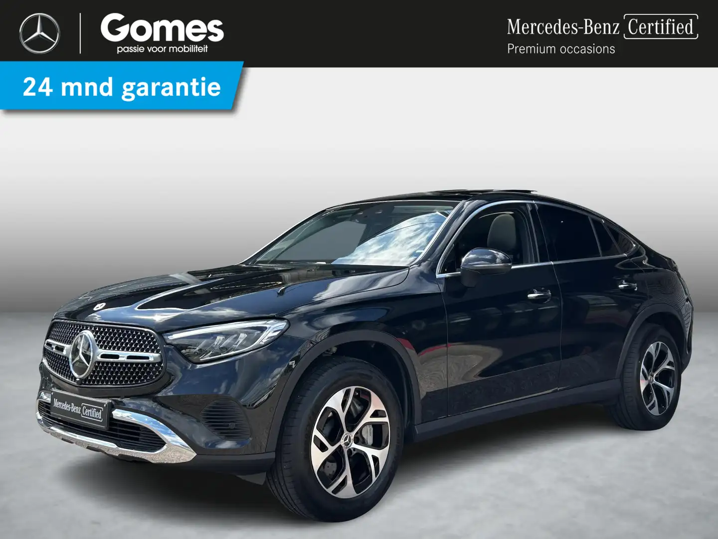 Mercedes-Benz GLC 300 Coupé 300e 4MATIC Business Line Zwart - 1