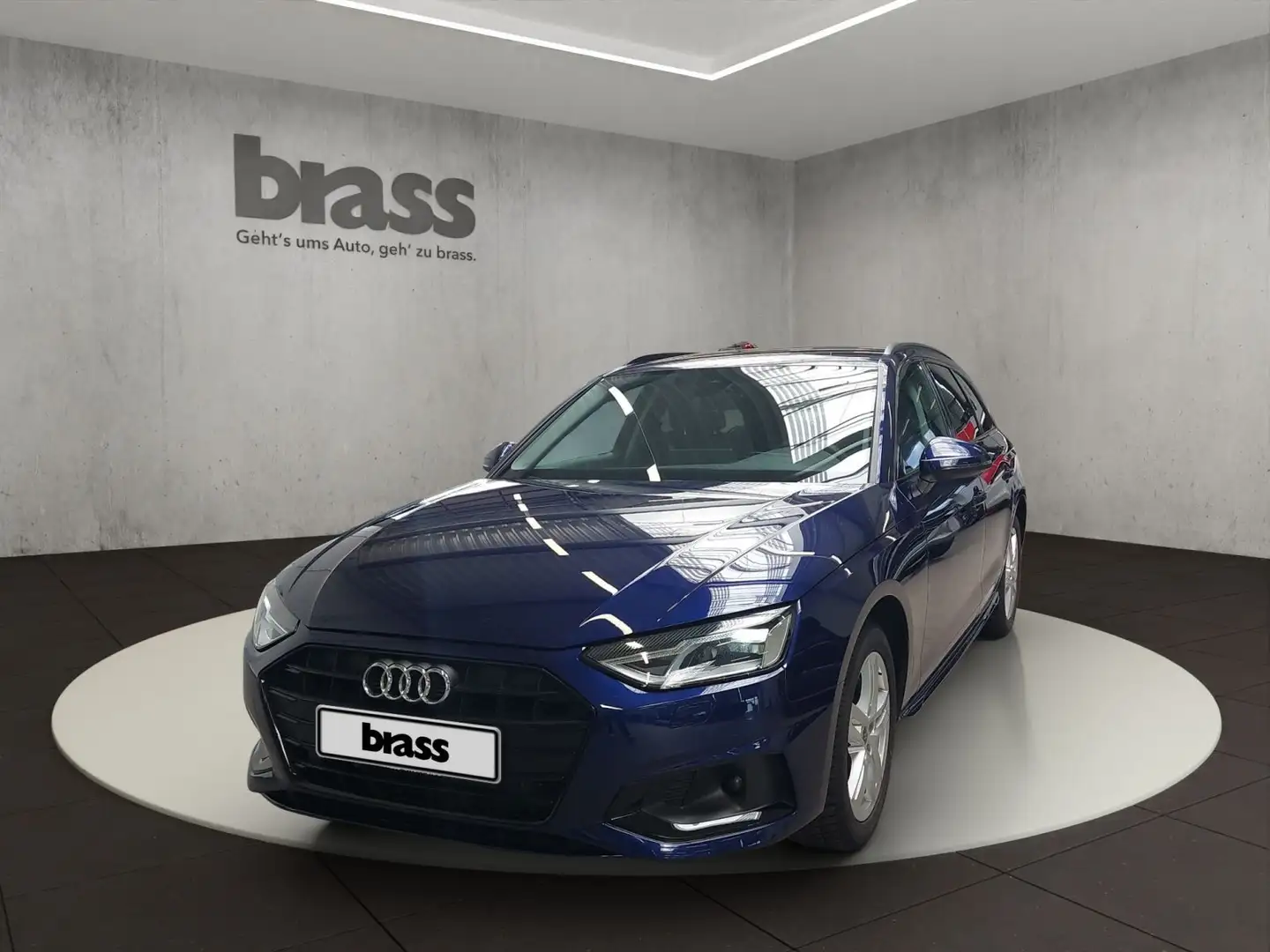 Audi A4 40 2.0 TDI Avant advanced (EURO 6d) Bleu - 2