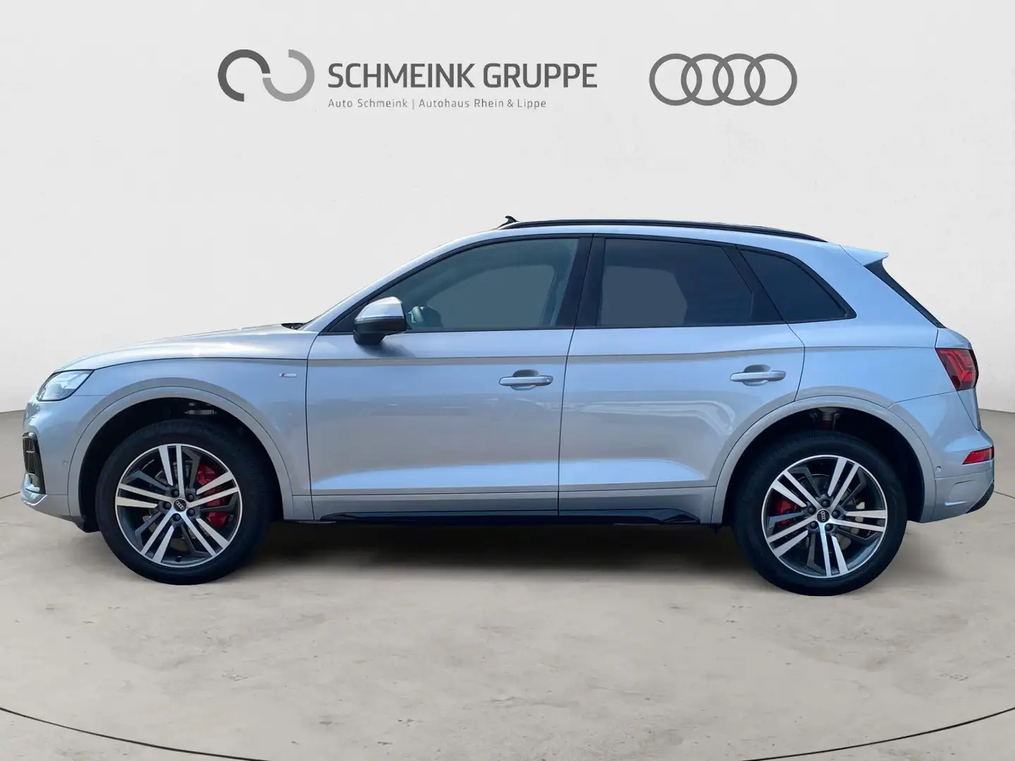 Audi Q5 S line 40 TDI quattro B&O Pano Matrix Memory Silber - 2