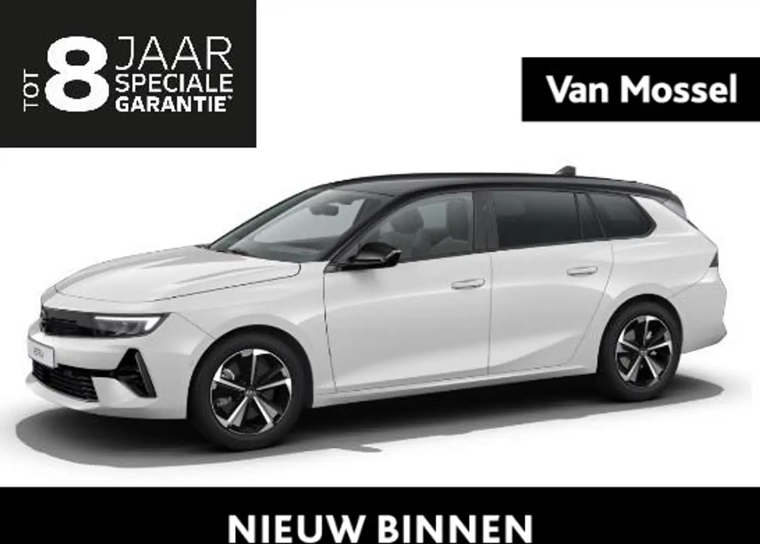 Opel Astra Sports Tourer 1.2 Turbo GS 130 pk | ** NIEUW ** 8 Wit - 1
