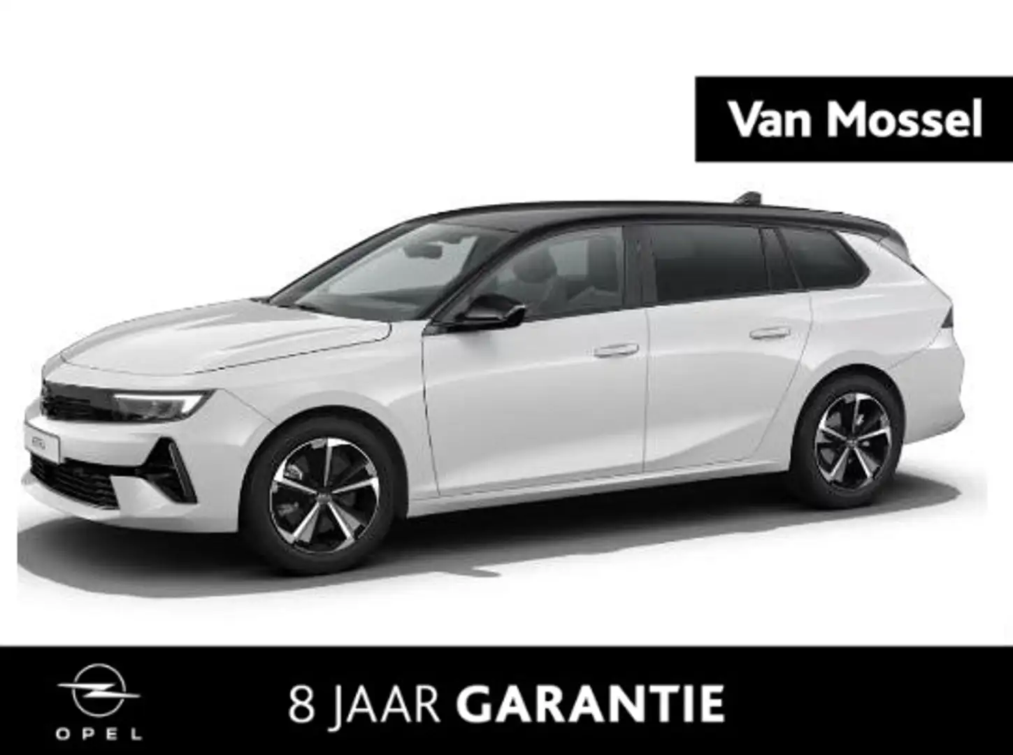 Opel Astra Sports Tourer 1.2 Turbo GS 130 pk | ** NIEUW ** 8 Wit - 1