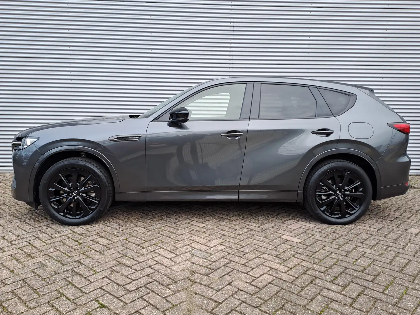 Mazda CX-60 2.5 e-SkyActiv PHEV Homura Leer | Wegklapbare Trek Grijs - 2