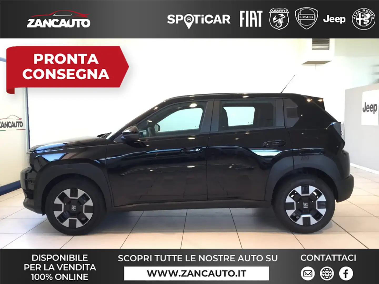 Fiat Grande Panda 1.2 Hybrid 110 CV S&S Icon PROMO LUGLIO Nero - 1