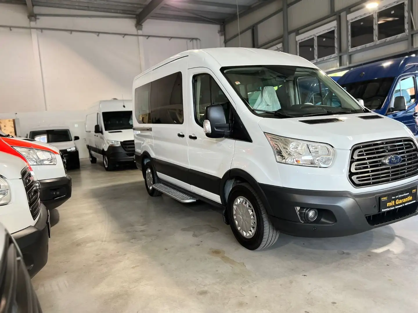 Ford Transit Kombi 350 L2/H2 Trend*9-SITZER*KLIMA*TÜV Biały - 2