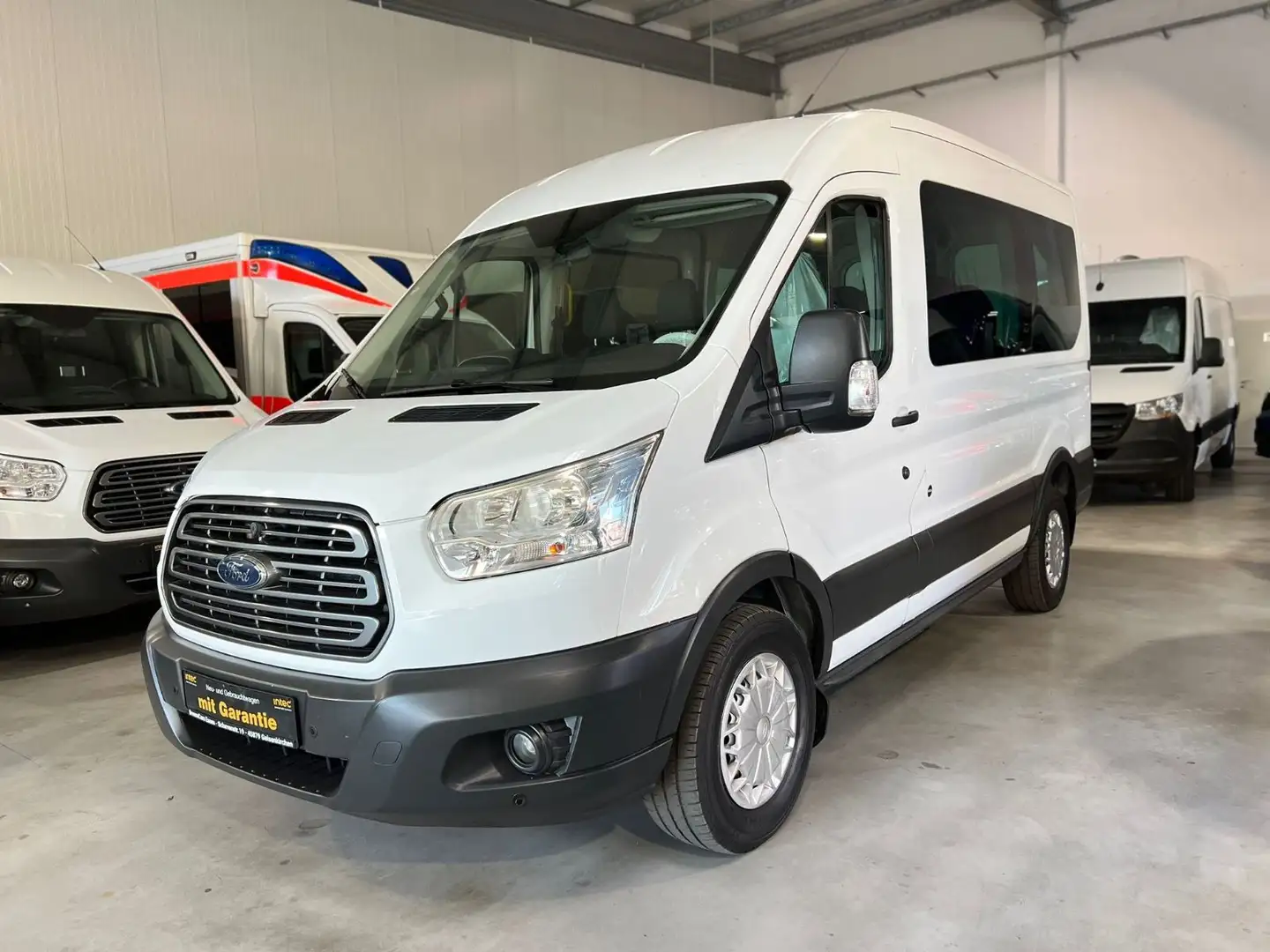 Ford Transit Kombi 350 L2/H2 Trend*9-SITZER*KLIMA*TÜV Biały - 1