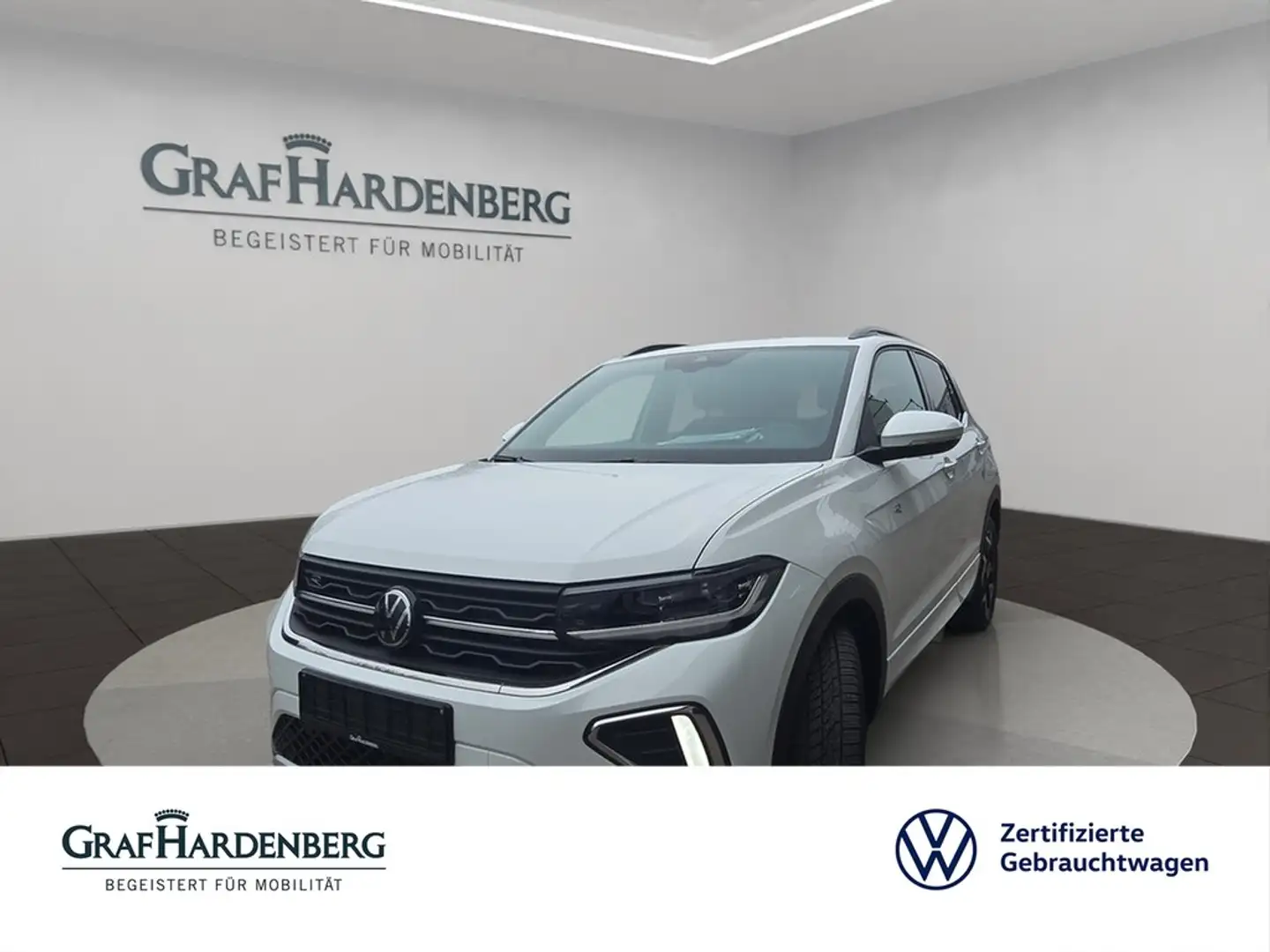 Volkswagen T-Cross R-Line 1.5 TSI DSG Navi AHK LED Weiß - 1