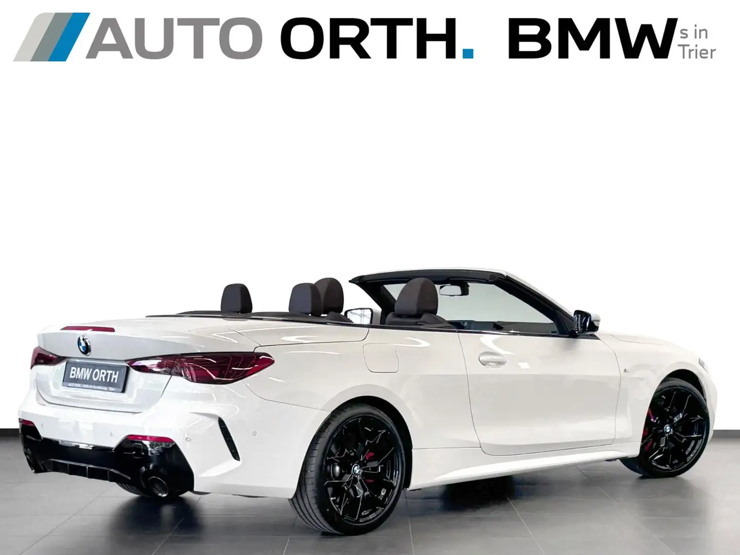 BMW 430 i xDrive Cabrio M-SPORT-PRO HUD ACC 360° 19" Weiß - 2