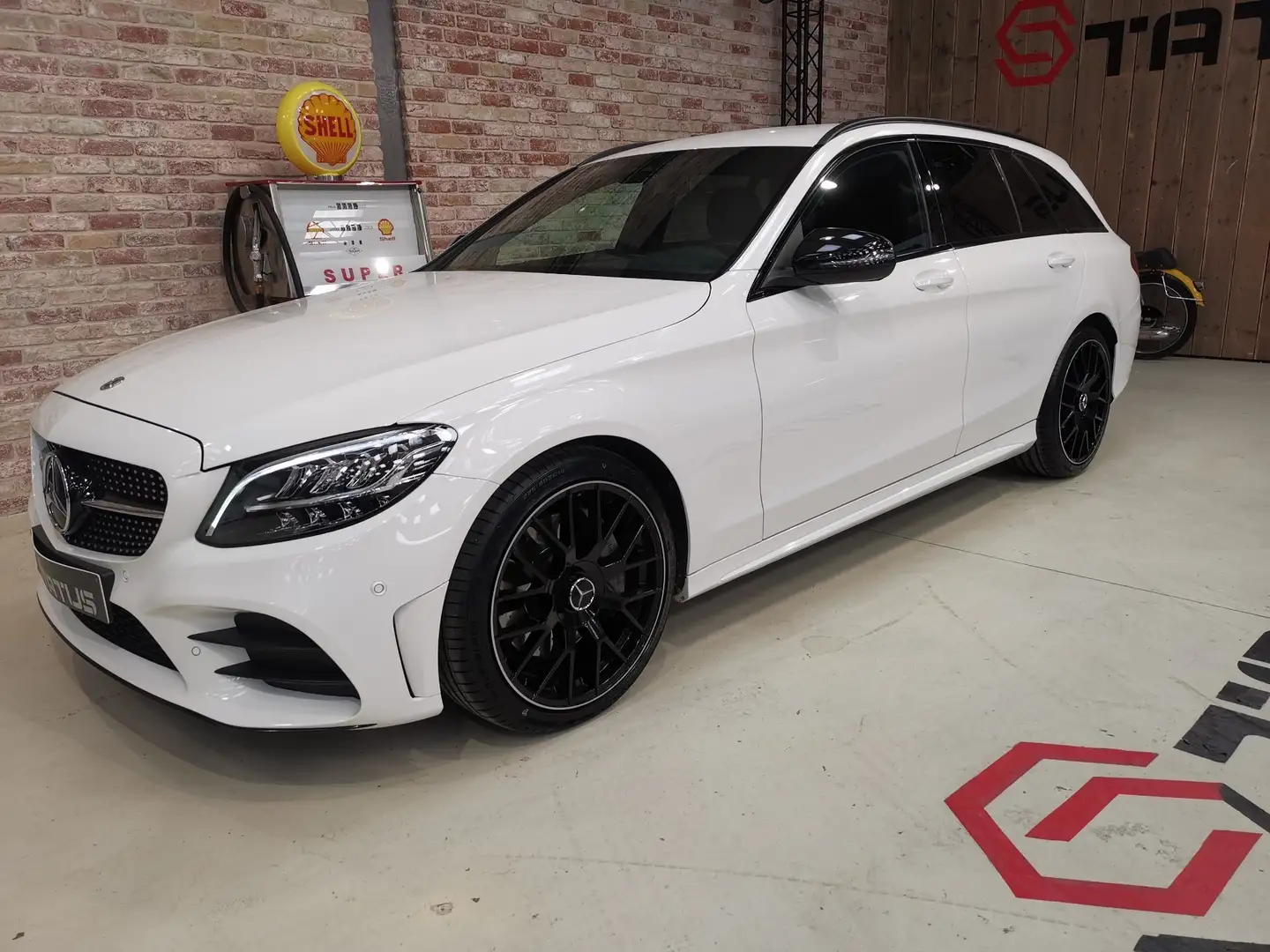 Mercedes-Benz C 300 d 9G-TRONIC AMG Line. NIGHT PACK. FACE LIFT Blanco - 1