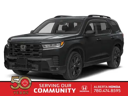 Black 2026 Honda Pilot SUV / Crossover All-Wheel Drive Automatic