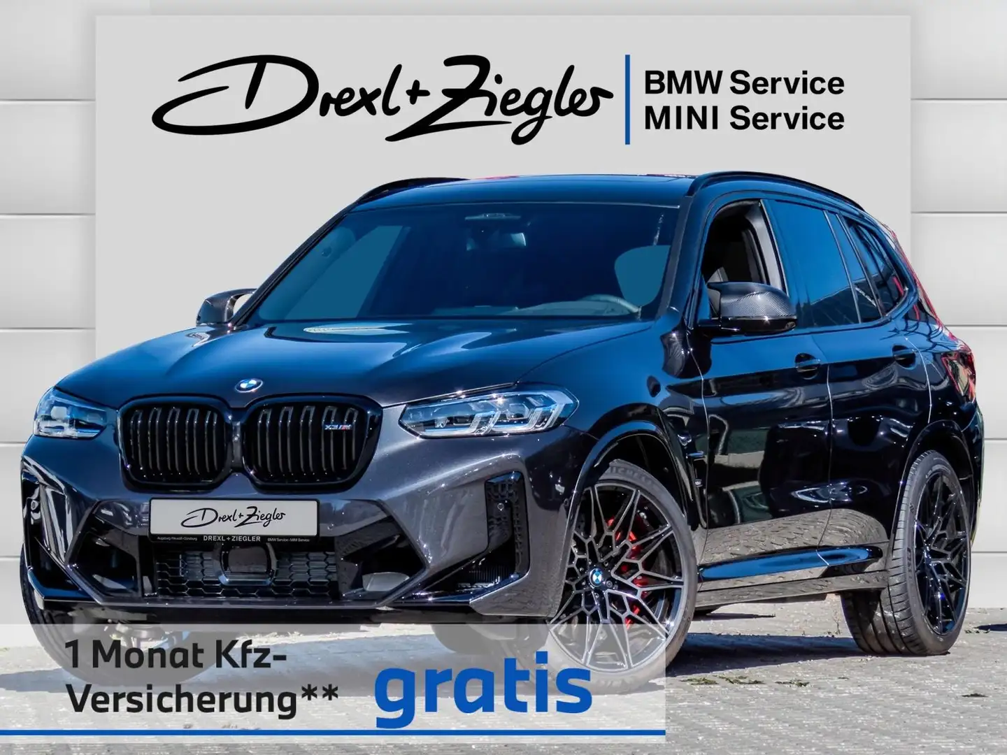 BMW X3 M Competition ACC Carbon Laser GSD M Drivers Grey - 1