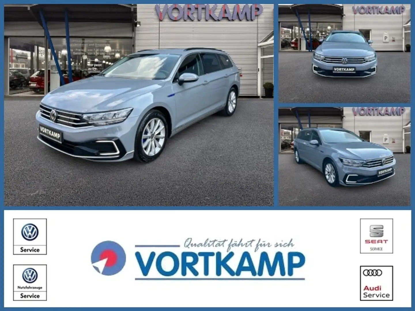 Volkswagen Passat Variant GTE AHK/Kamera/TravelAssist Gris - 1