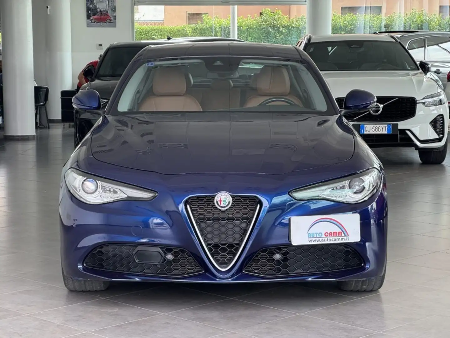 Alfa Romeo Giulia 2.0 Turbo 200 CV AT8 Super PROMO Blau - 2