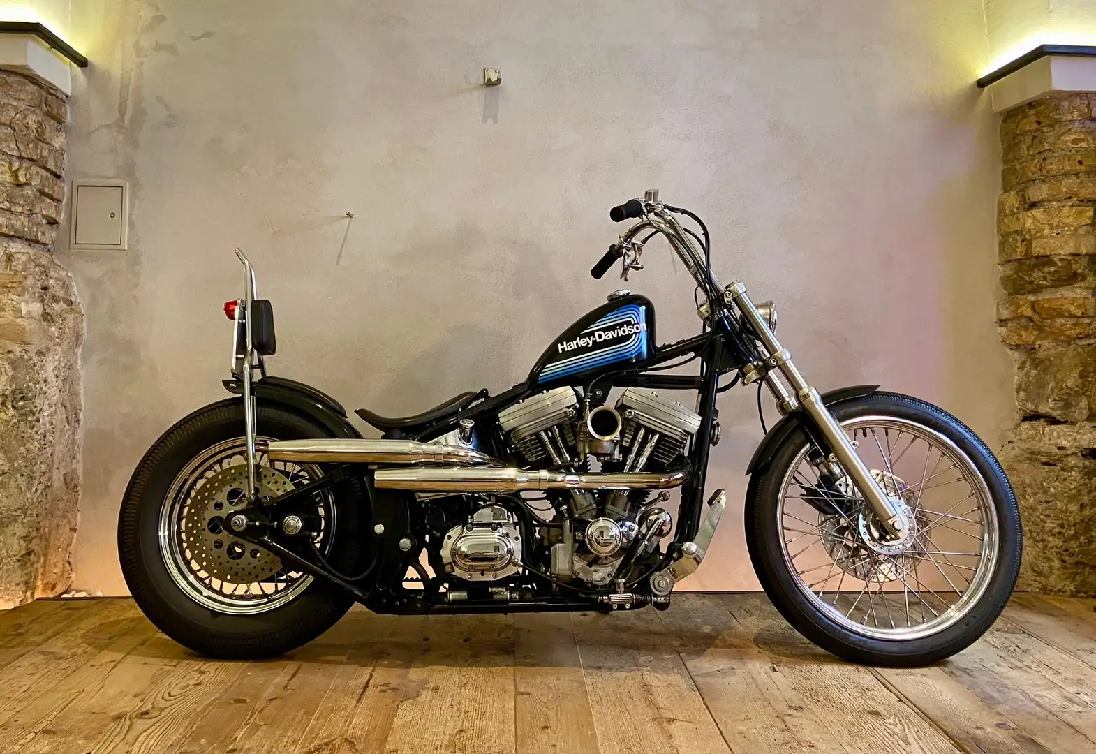 Harley-Davidson Softail FRISCO CHOPPER Noir - 1