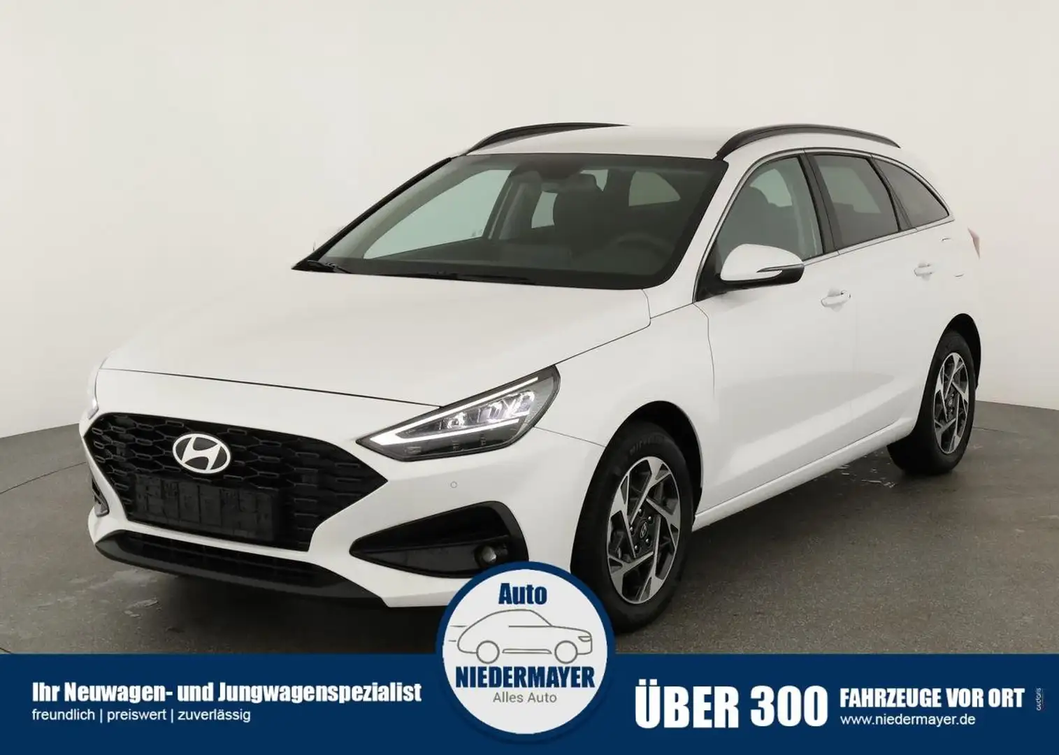 Hyundai i30 Kombi 1.5i Style, Navi, LED, Kamera, sofort Weiß - 1