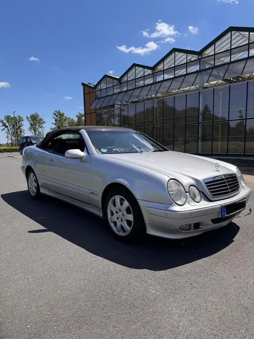 Mercedes-Benz CLK 230 K*KLIMA*NAVI*EL SITZE*ROSTFREI Silber - 1
