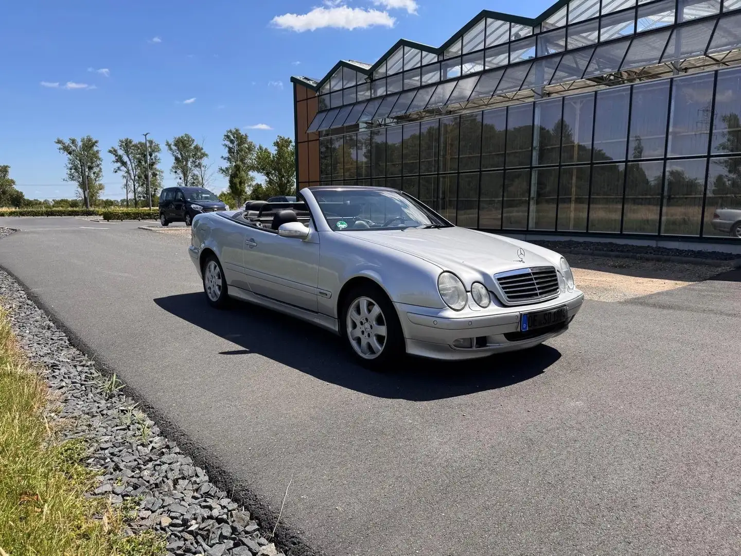 Mercedes-Benz CLK 230 K*KLIMA*NAVI*EL SITZE*ROSTFREI Silber - 2