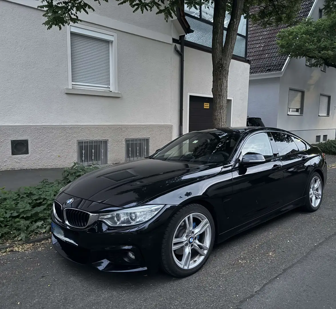 BMW 420 420d Gran Coupe Aut. Modern Line M-paket Negro - 1