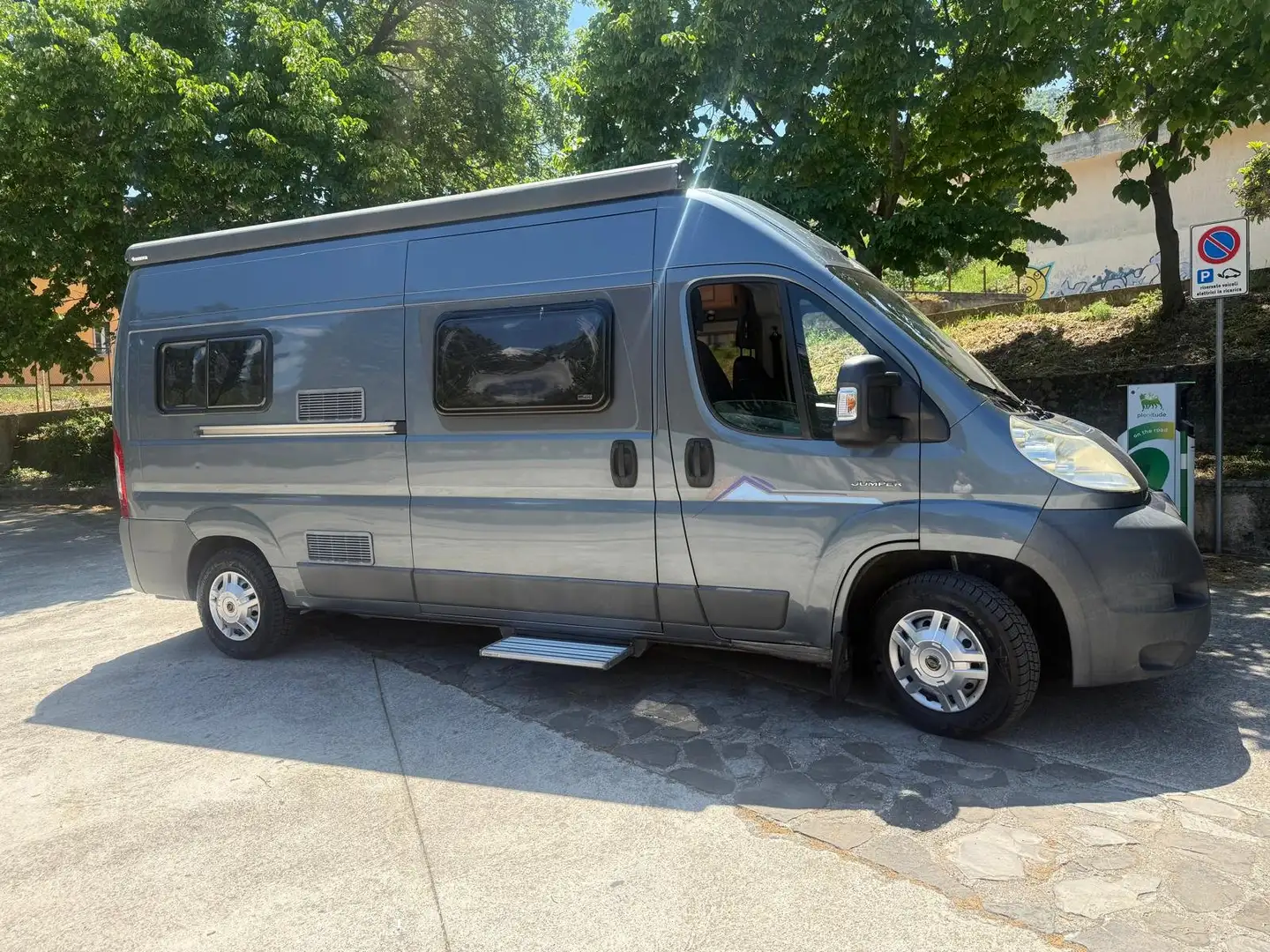 Pössl 2Win 4Posti Climatronik-6Metri-120.000Km-Clima Grigio - 1