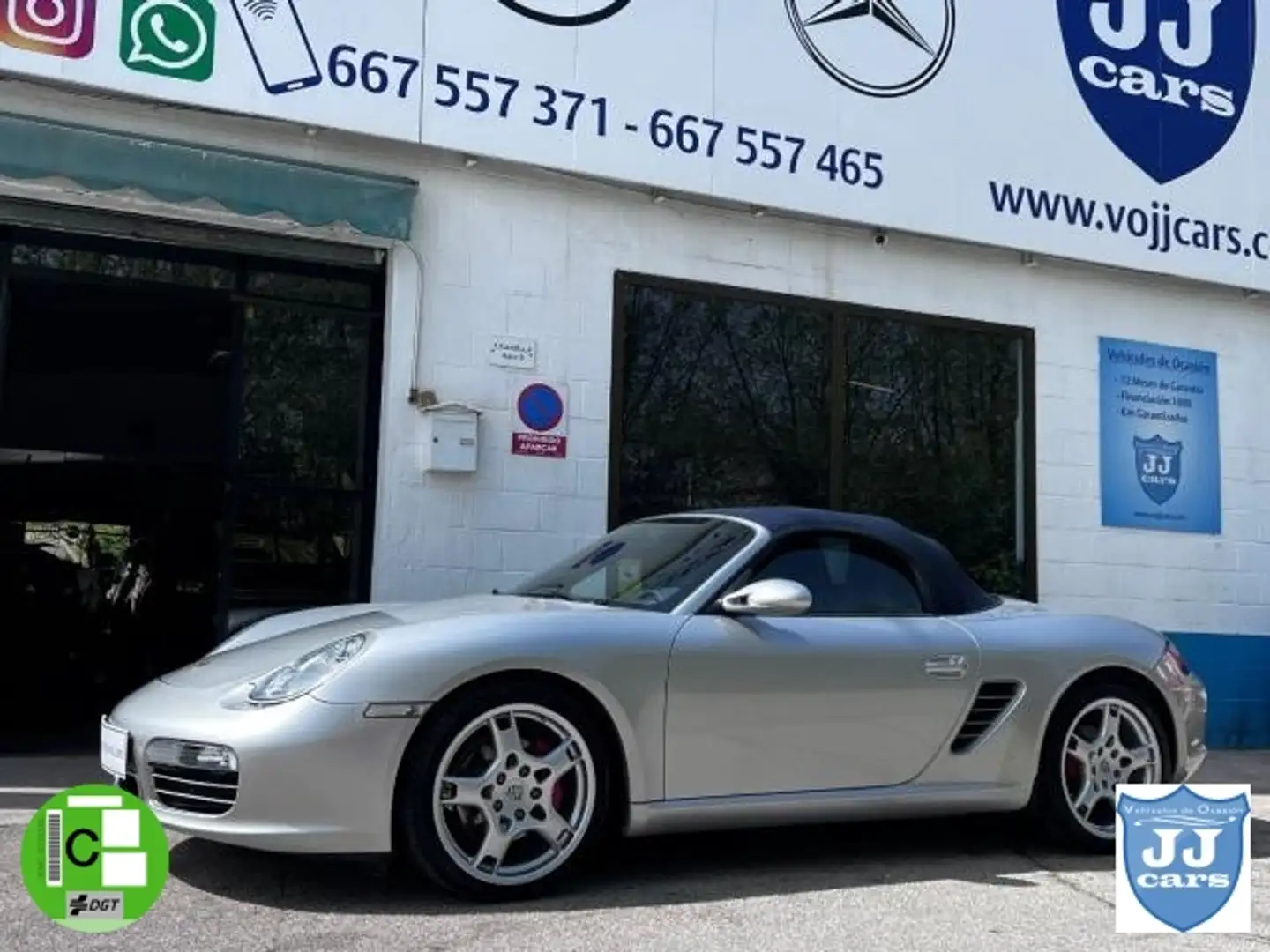 Porsche Boxster 3.2 24V S Gris - 1