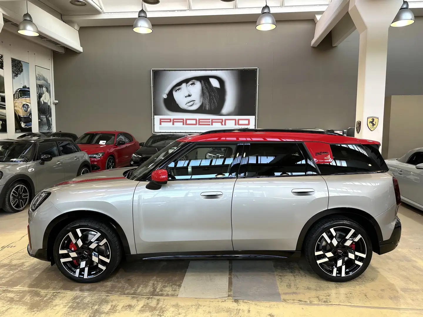 MINI John Cooper Works Countryman 2.0 JCW ALL4 - 20"-Tetto-Camera 360-Keyless-FULL Grigio - 2