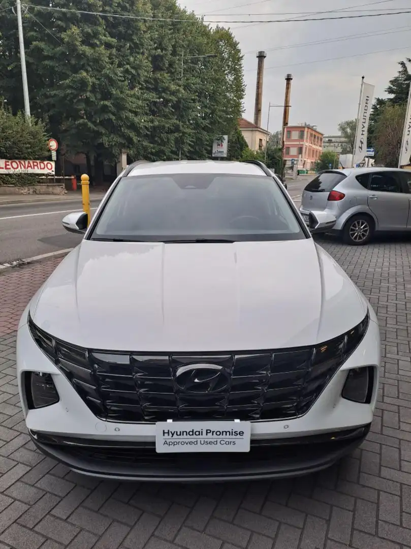 Hyundai TUCSON 1.6 CRDI 48V DCT Exellence Bianco - 2
