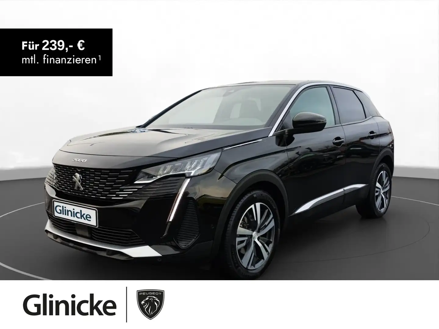 Peugeot 3008 Allure Pack 360°Kamera ACC PDC SHZ Navi Nero - 1