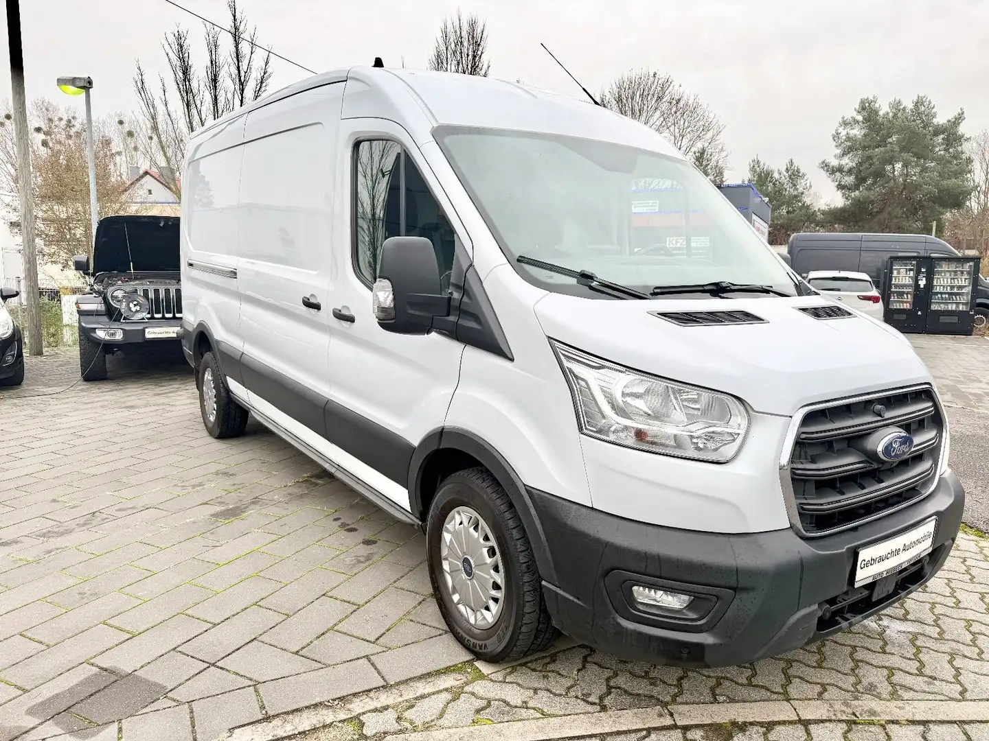 Ford Transit Kasten 350 L3,Klima,Sitzheizung,Kamera Weiß - 2