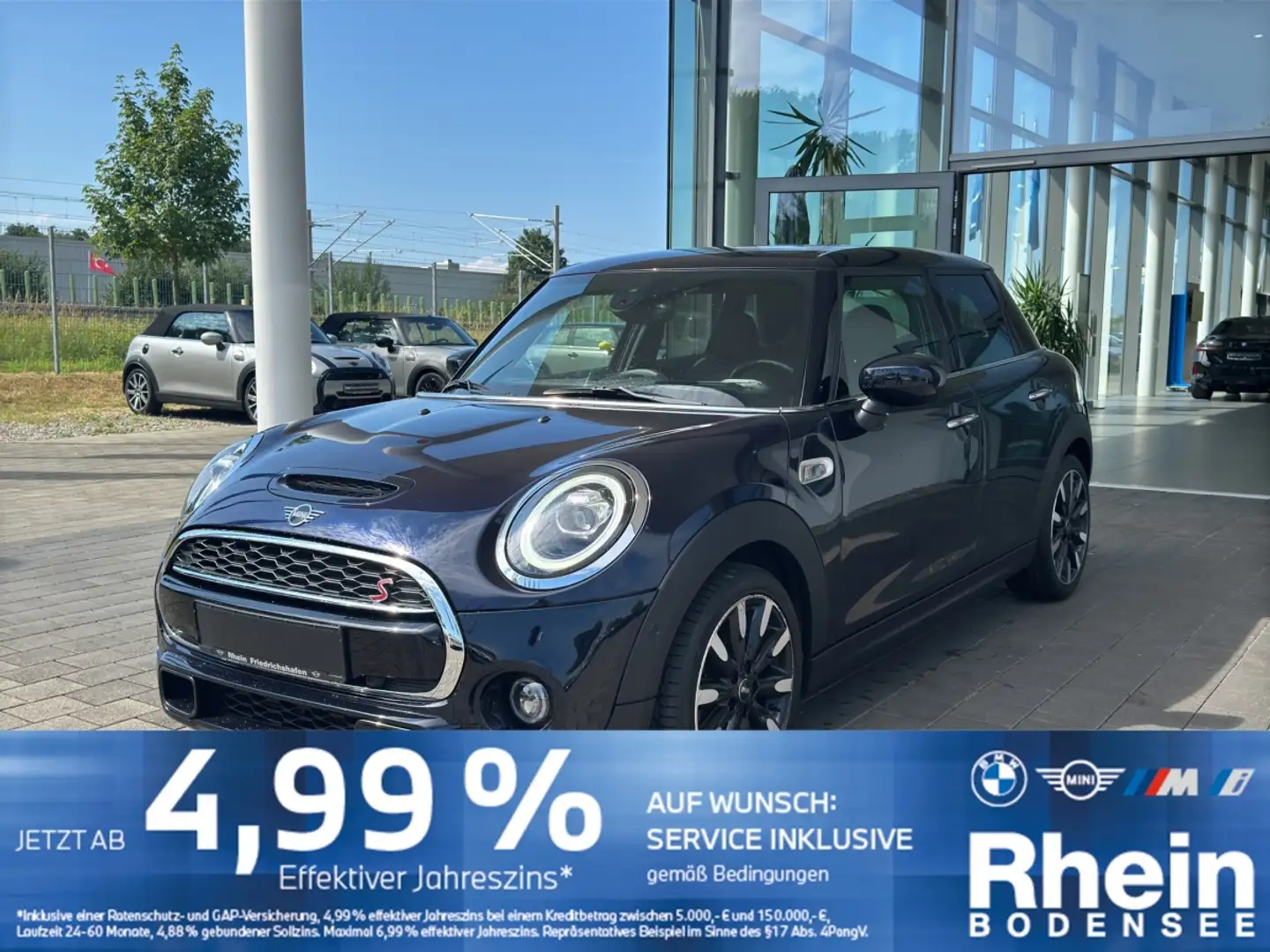 MINI Cooper S 5-Türer HeadUp Rückfahrkamera ACC 17 Schwarz - 1