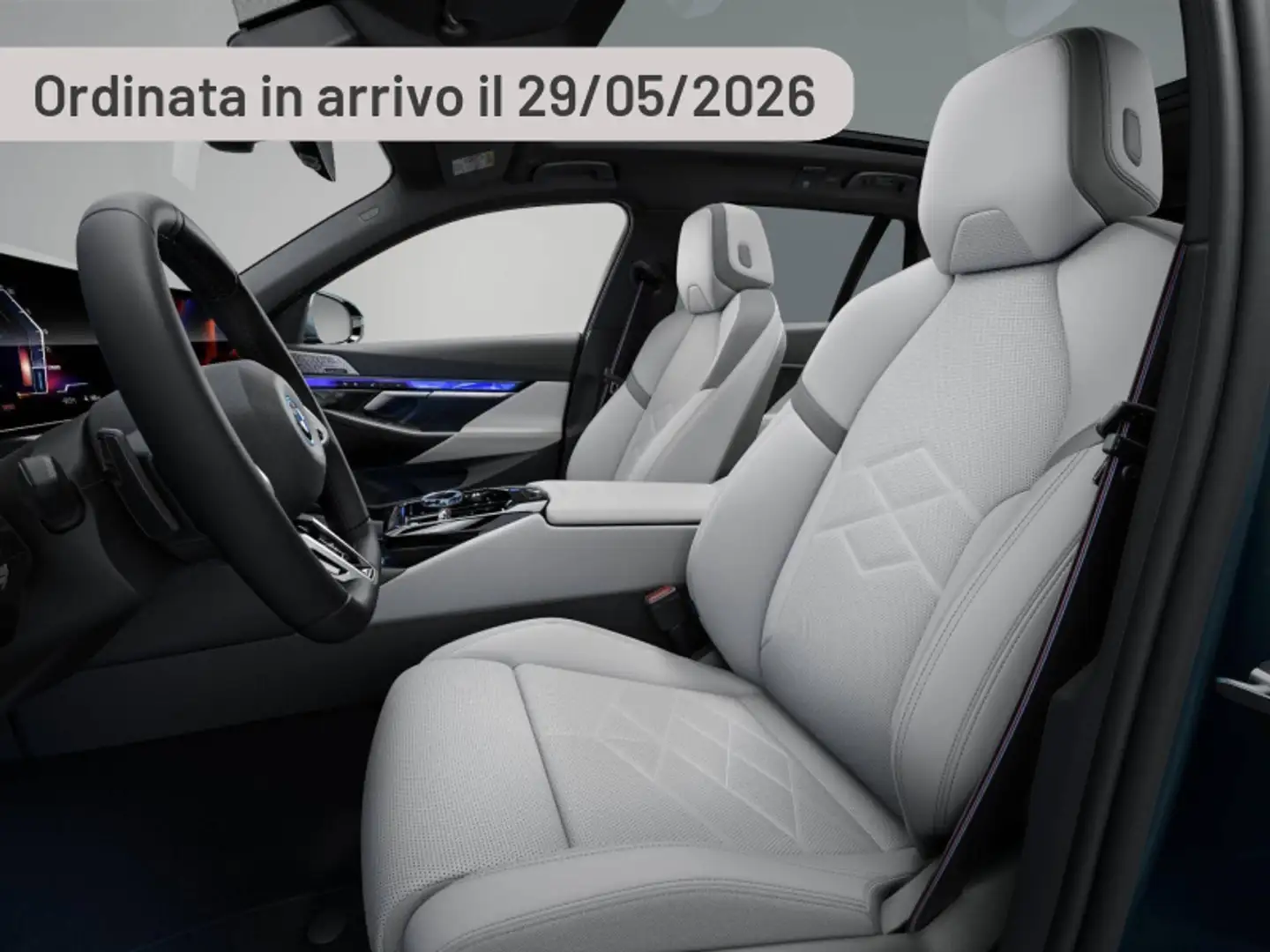 BMW i5 eDrive 40 Touring Msport Pro Gümüş rengi - 1