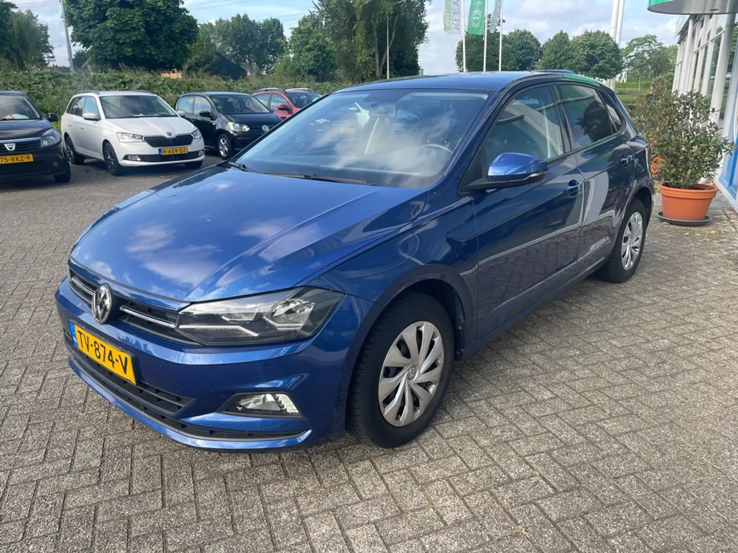 Volkswagen Polo 1.0 TSI Comfortline, Nav, Carplay, Blau - 2