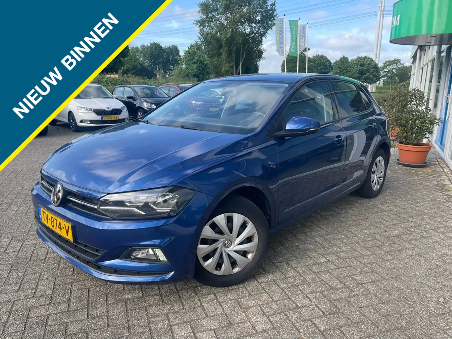 Volkswagen Polo 1.0 TSI Comfortline, Nav, Carplay, Blau - 1