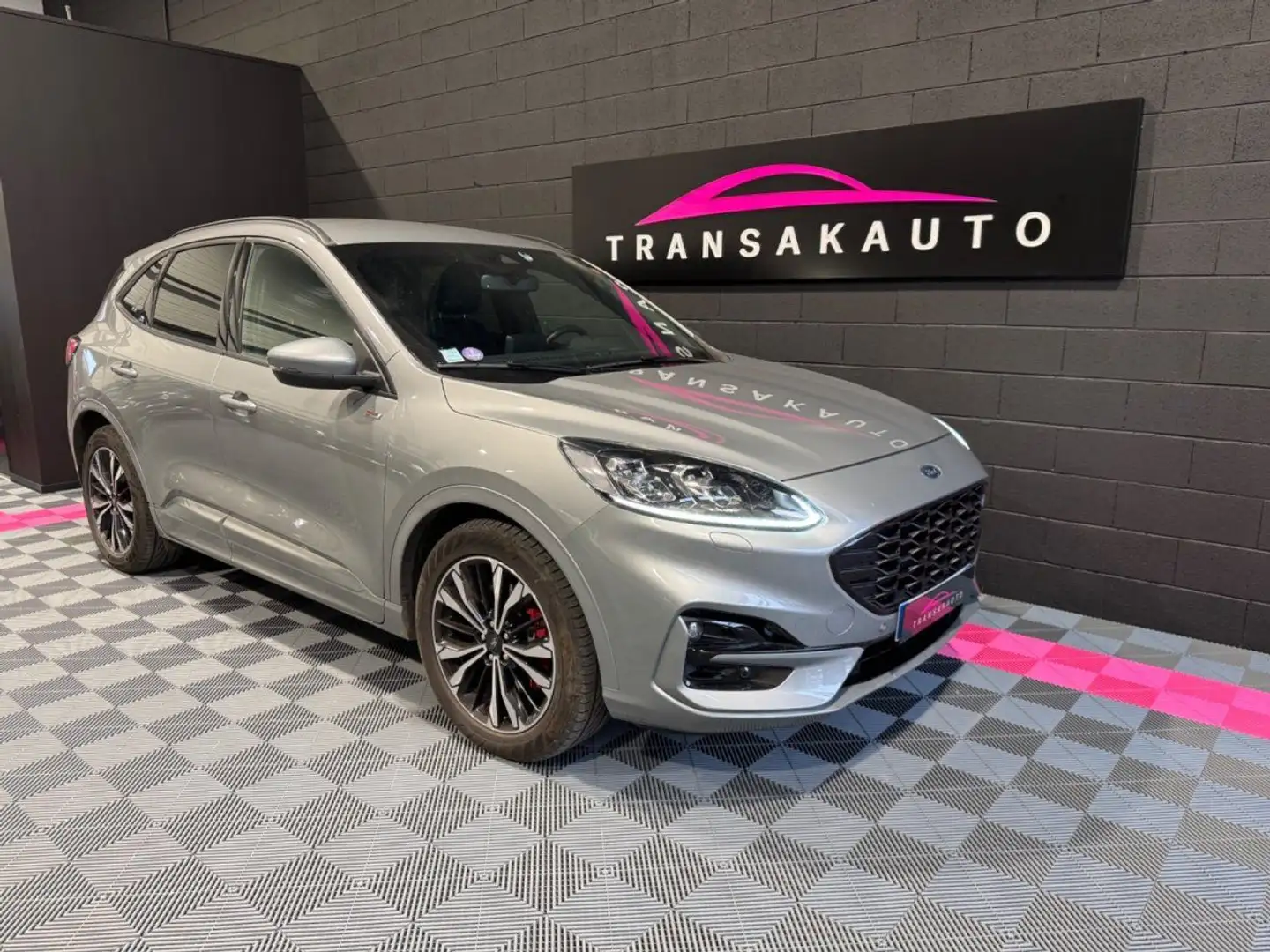 Ford Kuga 2.5 Duratec 225 ch PowerSplit PHEV e-CVT SS ST-Line X Gris - 1