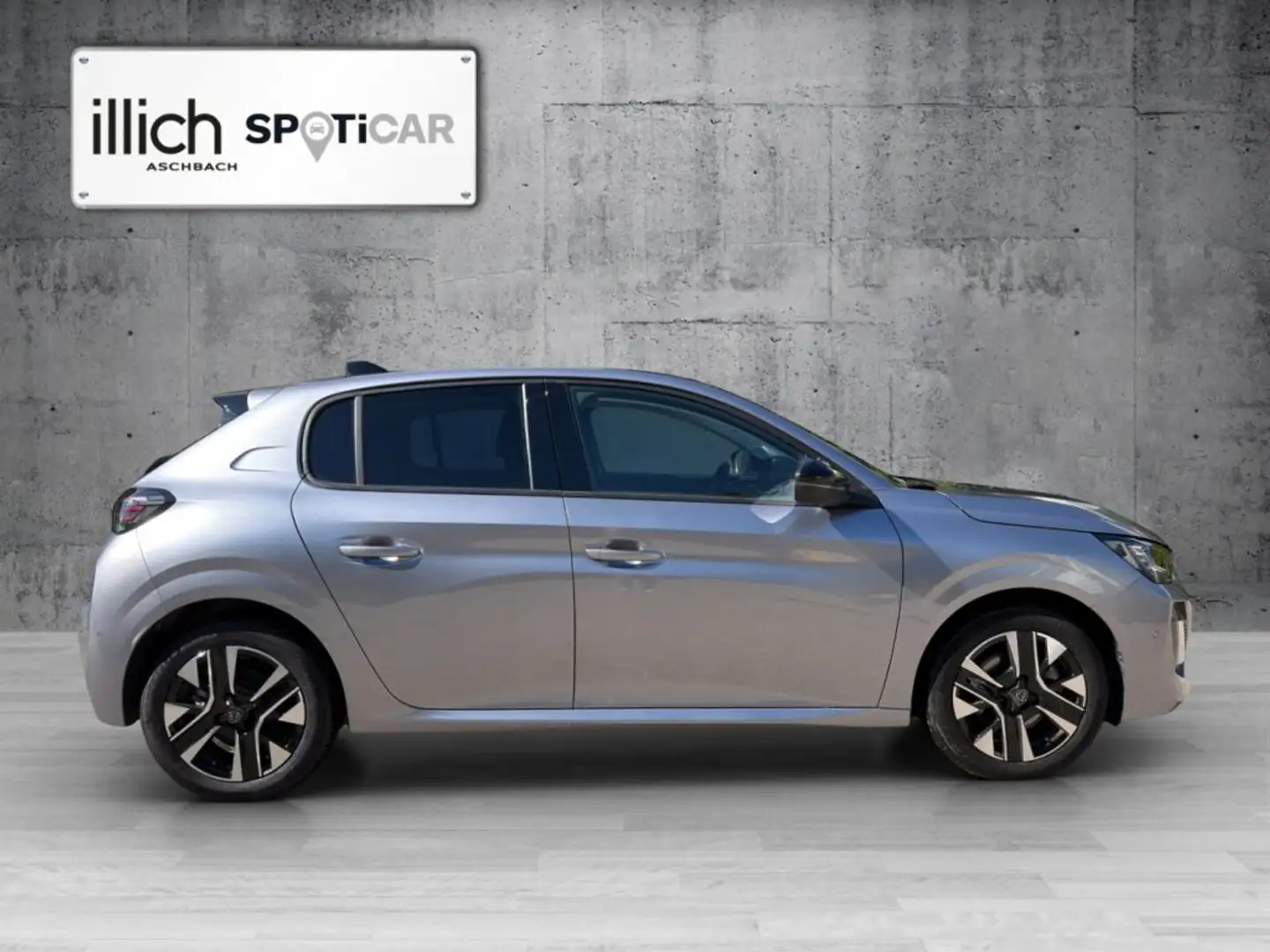 Peugeot 208 ALLURE PureTech 100 6-Gang-Manuell Grau - 2