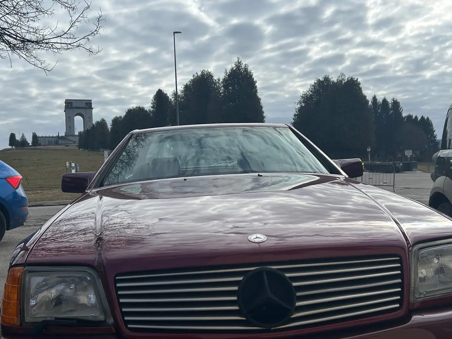 Mercedes-Benz SL 500 automatico, cruse control Rosso - 2