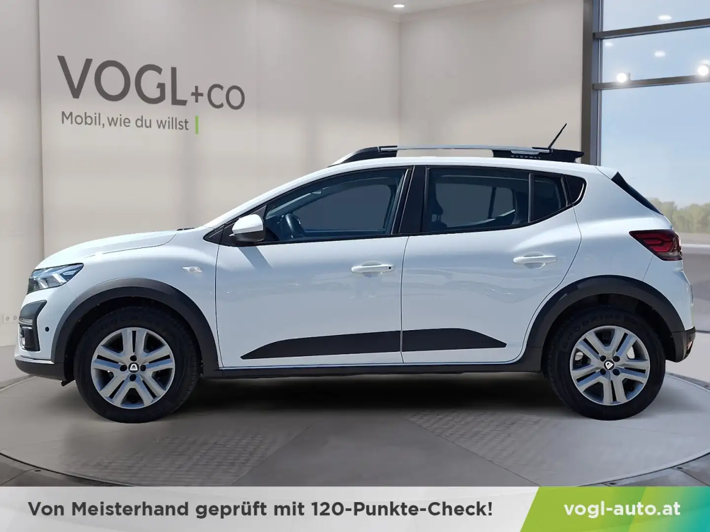 Dacia Sandero Stepway Comfort TCe 90 CVT Weiß - 2