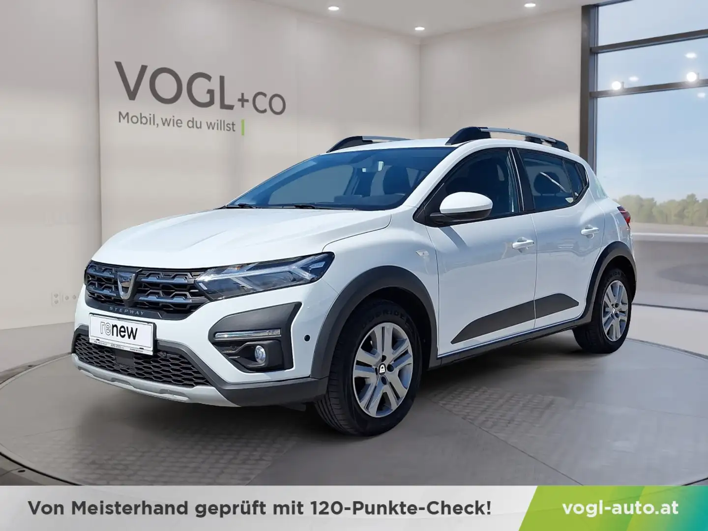 Dacia Sandero Stepway Comfort TCe 90 CVT Weiß - 1