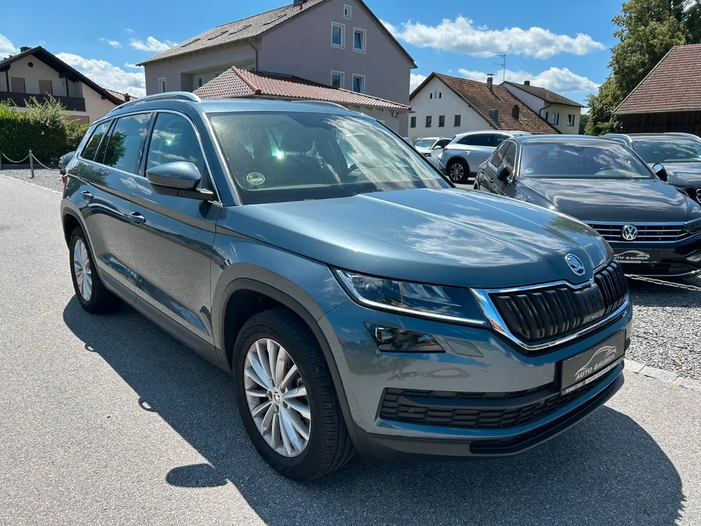 Skoda Kodiaq Style 4x4 *AHK*LED* Gris - 1