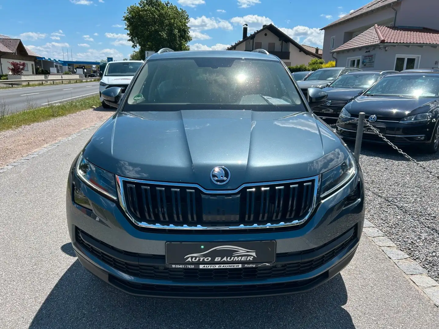 Skoda Kodiaq Style 4x4 *AHK*LED* Gris - 2